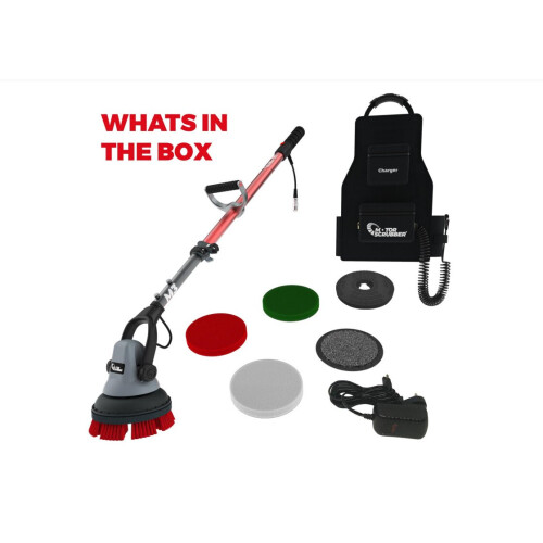 MotorScrubber M3 Portable, Powerful Scrubber For Stairs & Small Area