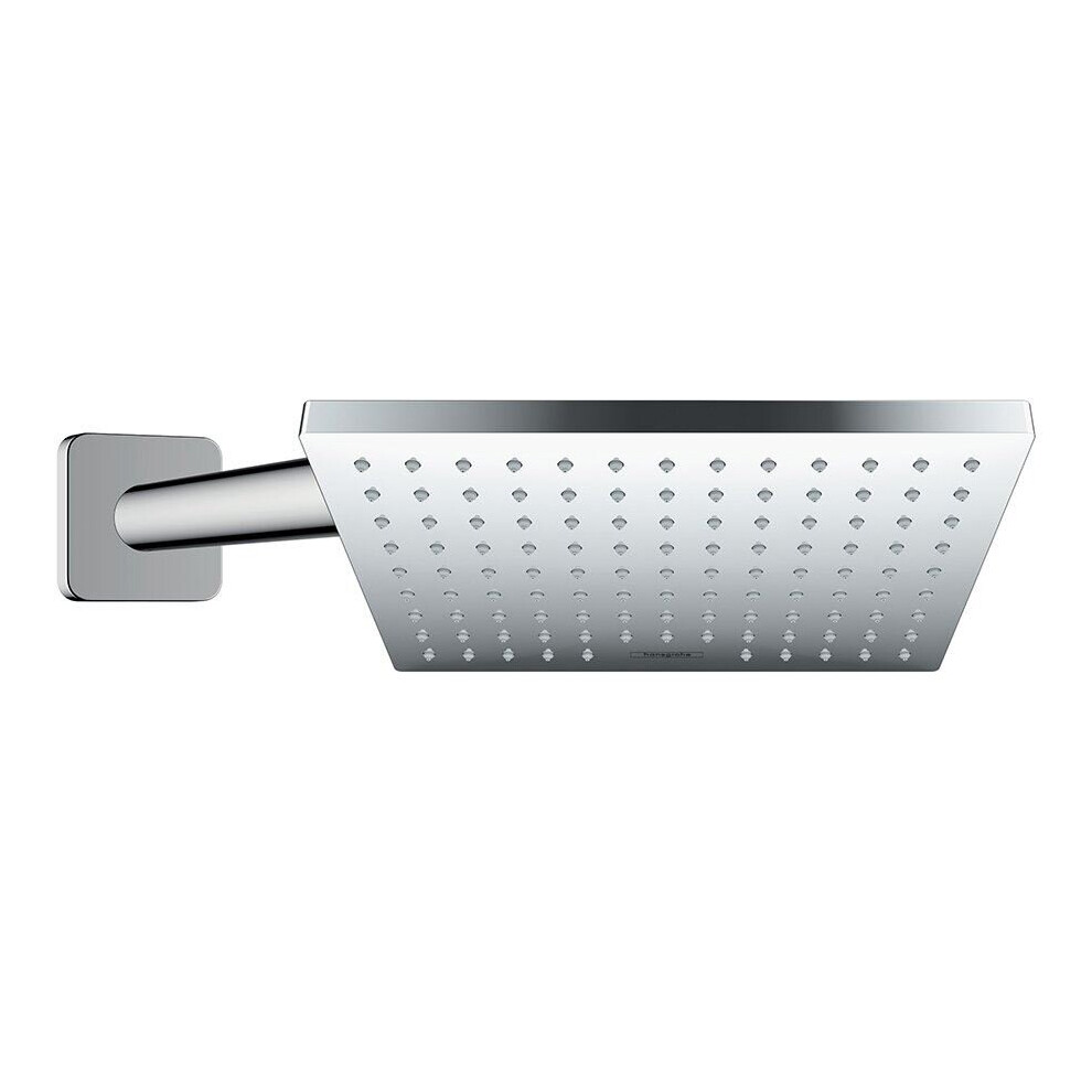 Hansgrohe Vernis Shape Bathroom Wall Mounted Shower Drencher Head Square Chrome