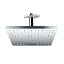 Hansgrohe Vernis Shape Bathroom Shower Drench Head Ceiling Mount EcoSmart Chrome