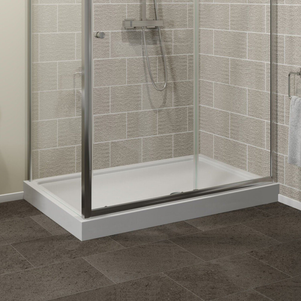 Hydrolux Easy Plumb Rectangular Shower Tray 900 x 800mm with Waste