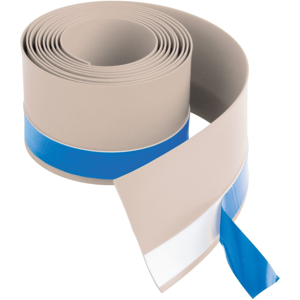 Flexible Seal Strip For Shower Tray/Bath Waterproof Tiling Upstand 2.8 Metres 5017706771252