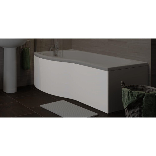 Bathroom P Shaped Bath Panel Only on OnBuy