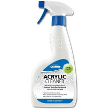 Cramer Acrylic Cleaner Spray 750ml - Eco-friendly, dirt-repellent beading effect for acrylic surfaces - Removes limescale & grime - Code 30210