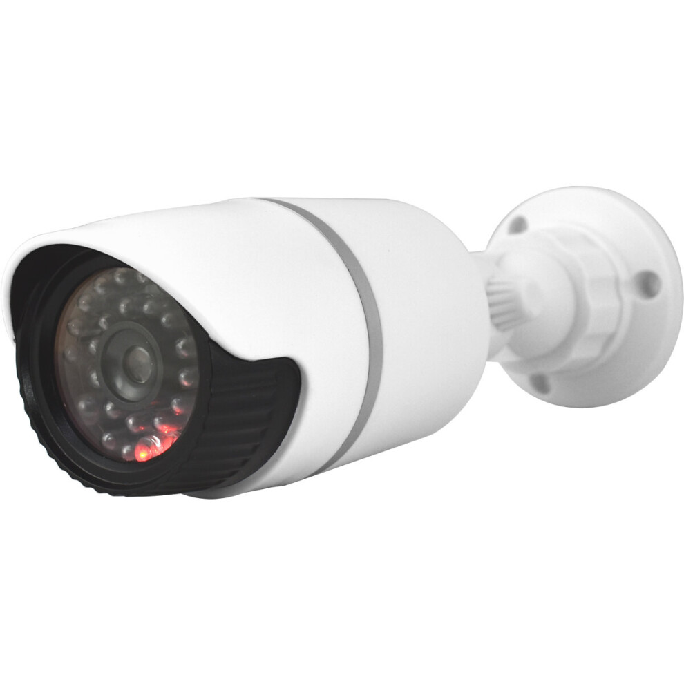 Justop Bullet Dummy Security Cctv Camera White&Black 5060562123727