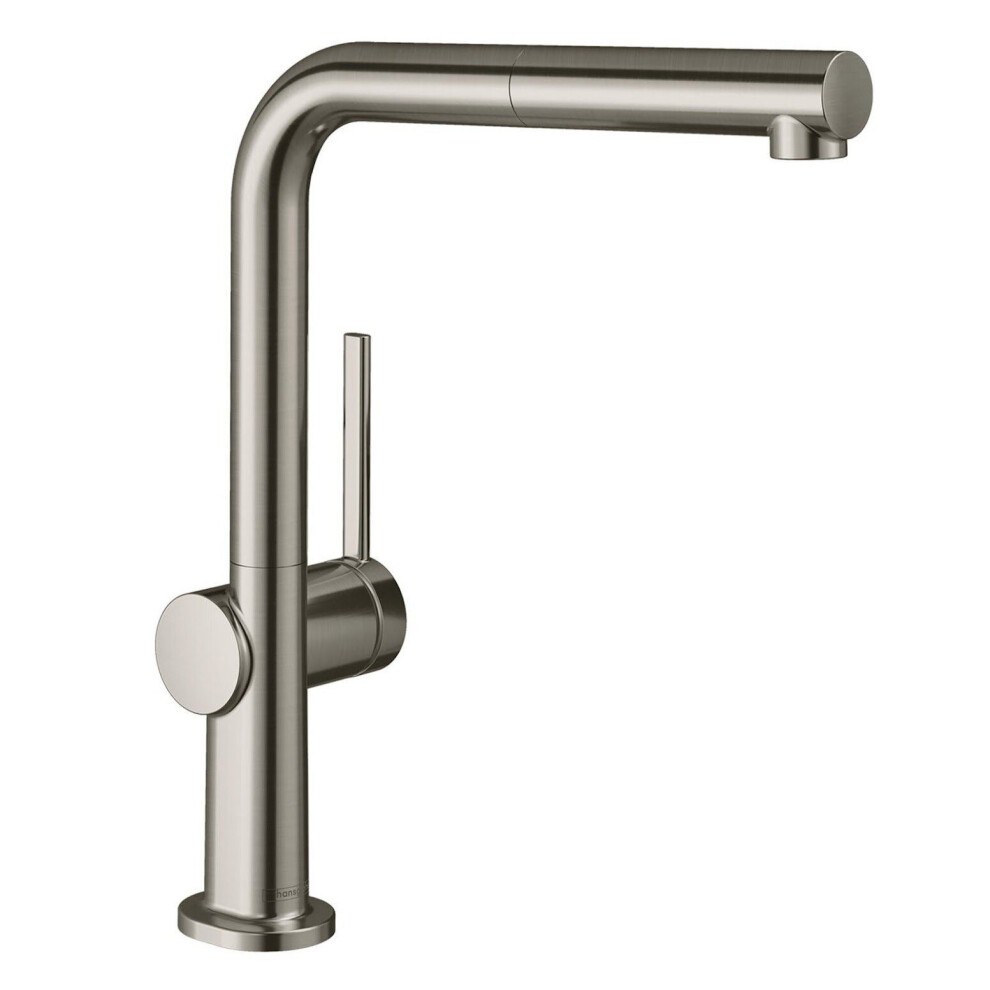 Hansgrohe Talis Kitchen Mixer Tap Single Lever Pull Spout Sbox Stainless Steel 4059625255223