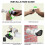 JUSTOP Bullet Dummy Security CCTV Camera White&Black 6