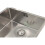 Reginox New York Kitchen Sink Rectangular 1 Bowl Stainless Steel Basket Waste 8