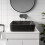 Ceramic Bathroom Vanity Wash Basin Sink Countertop Rectangle Modern 480 x 370mm 1