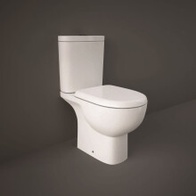 RAK Ceramics Tonique Close Coupled Toilet WC Soft Close Seat Full Access White