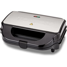 Tower 3 in 1 Sandwich Maker Grill, 900 W, Stainless Steel Non Stick Multi Plates
