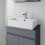 Bathroom Vanity Wash Basin Sink Countertop Rectangular 1 TH Modern 505 x 350mm 2