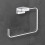 Hansgrohe hansgrohe AddStoris Towel Ring Chrome - 41754000 1