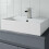 Bathroom Vanity Wash Basin Sink Countertop Rectangular 1 TH Modern 505 x 350mm 1