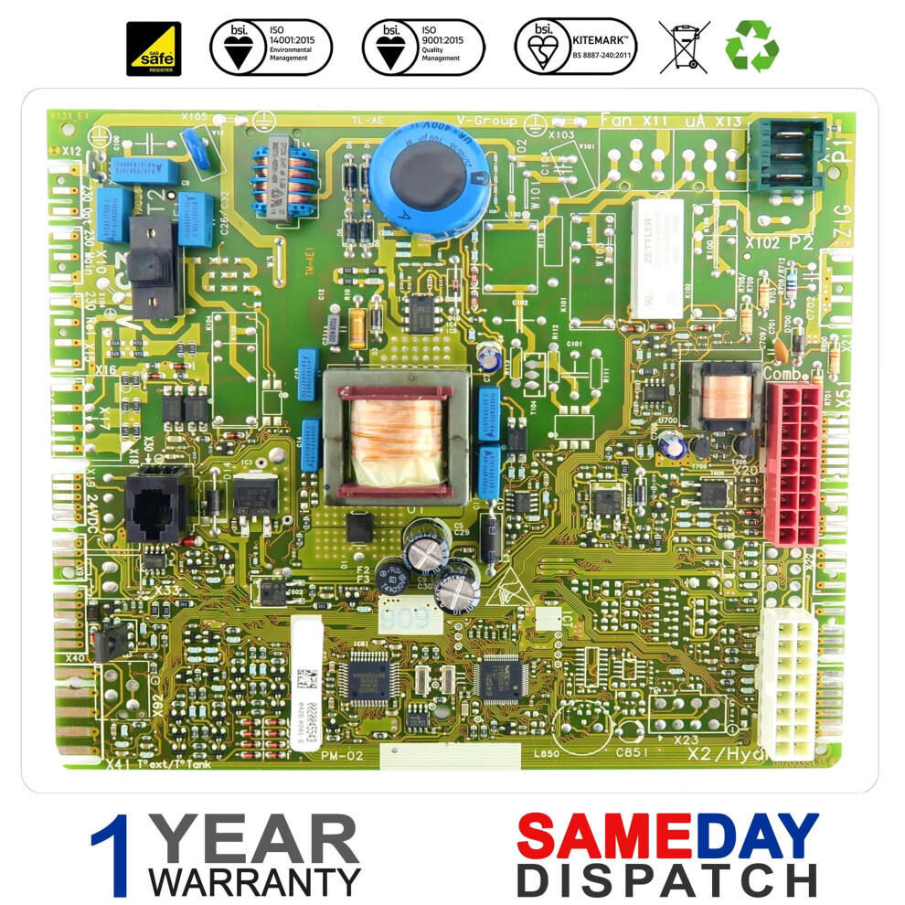 HTS Boiler PCB Compatible With Glowworm Boiler PCB 0020058975
