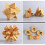 3D Wooden Cube Brain Teaser Jigsaw Lock Puzzle Educational Toy Set 4