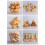 3D Wooden Cube Brain Teaser Jigsaw Lock Puzzle Educational Toy Set 6