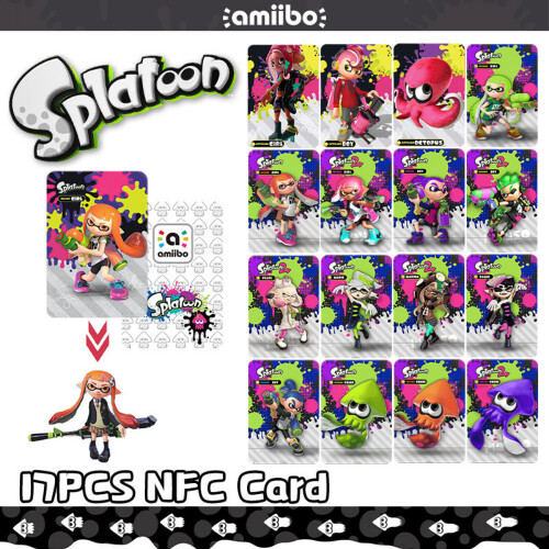 Splatoon 2 on sale nfc cards