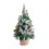 Best Artificial 2ft - 60cm Frosted Red Christmas Trees 1