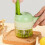 Electric Vegetable Chopper Set Handheld Vegetable Cutter Garlic Chopper Fruit Slicer 3