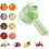 Electric Vegetable Chopper Set Handheld Vegetable Cutter Garlic Chopper Fruit Slicer 1