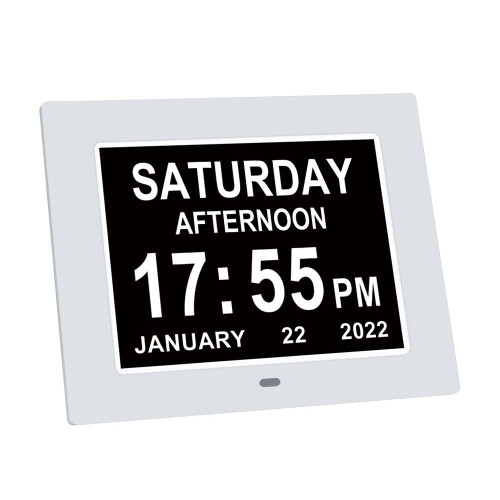 Display Dementia Digital Alarm Clock/Calendar+Medication Reminder