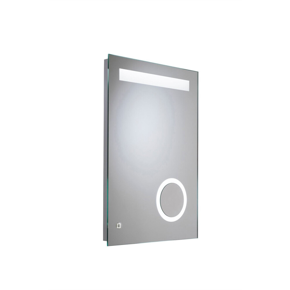 Croydex Carrock LED Bathroom Mirror Demister Mains Power Touch 640x450mm Modern