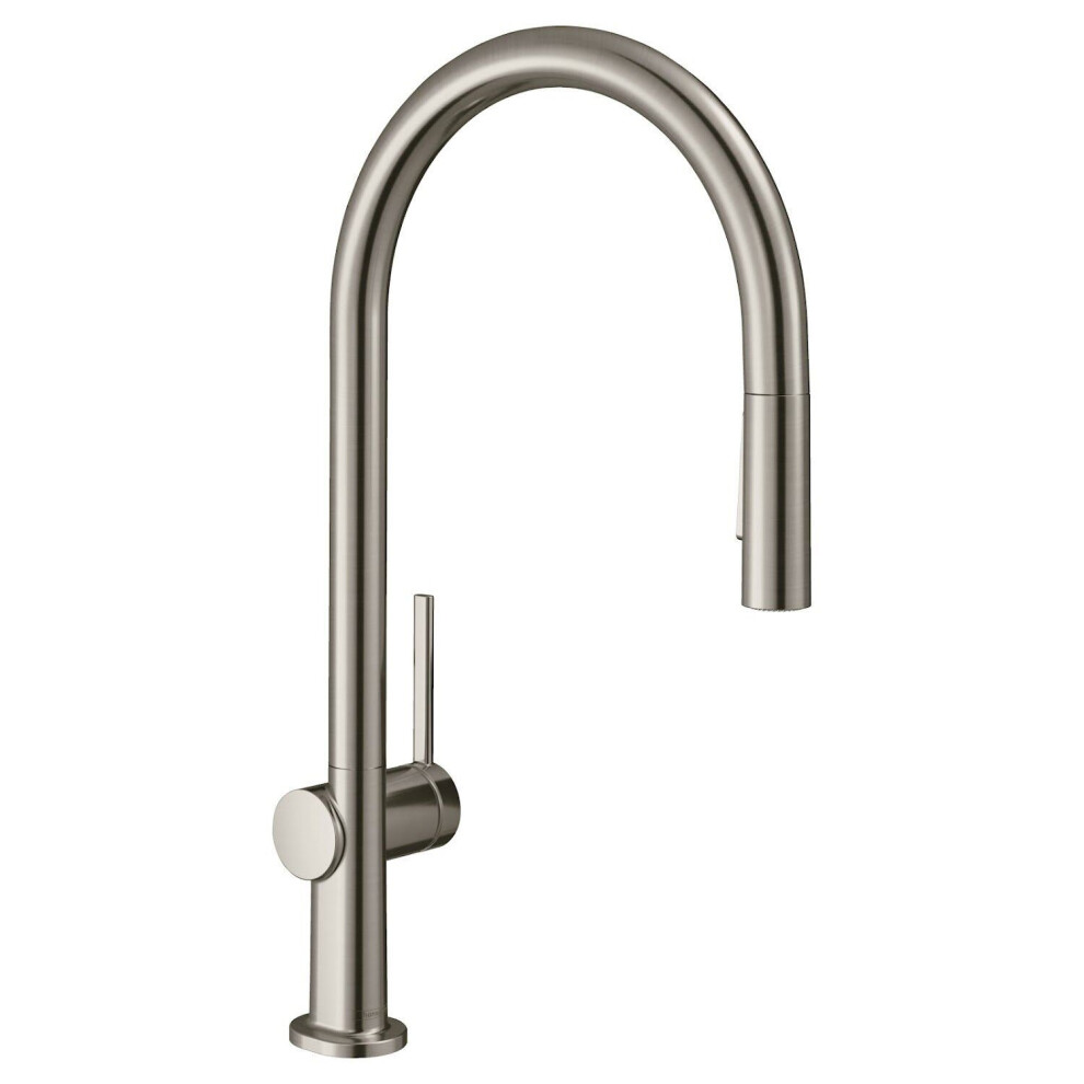 Hansgrohe Talis M54 Kitchen Mixer Tap Single Lever Chrome Modern Pull Out Spout