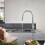 Hansgrohe Hansgrohe Talis M54 Kitchen Mixer Tap Single Lever Modern Chrome Pull Out Spout 3