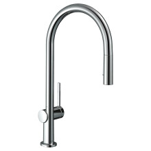 Hansgrohe Talis M54 Kitchen Mixer Tap Single Lever Modern Chrome Pull Out Spout