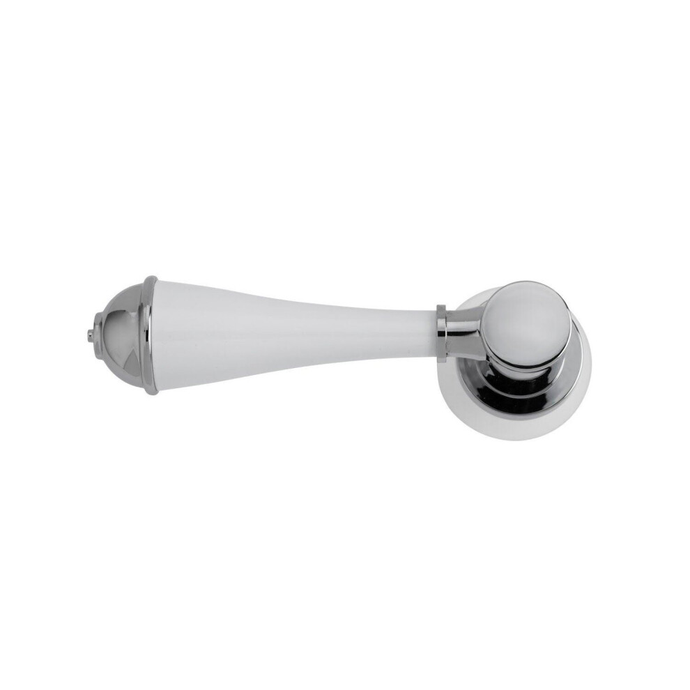 Croydex Classic White & Chrome Toilet Cistern Lever