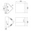 Close Coupled Corner Toilet Bathroom WC Modern White Soft Close Space Saving 4