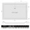 Modern Rectangle Shower Tray 800 x 700mm Low Profile Slimline Lightweight White 2