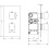 Modern Concealed Shower Valve Thermostatic Square Controls Chrome Twin Outlet 3