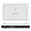 Modern Rectangular Shower Tray 1600x800mm Low Profile Lightweight White Waste 2
