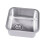 Sauber Kitchen Sink Single Bowl Brushed Stainless Steel Undermount Square Waste 2