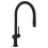 Hansgrohe Hansgrohe Talis Kitchen Mixer Tap Single Lever Modern Black Pull Out Spout 1