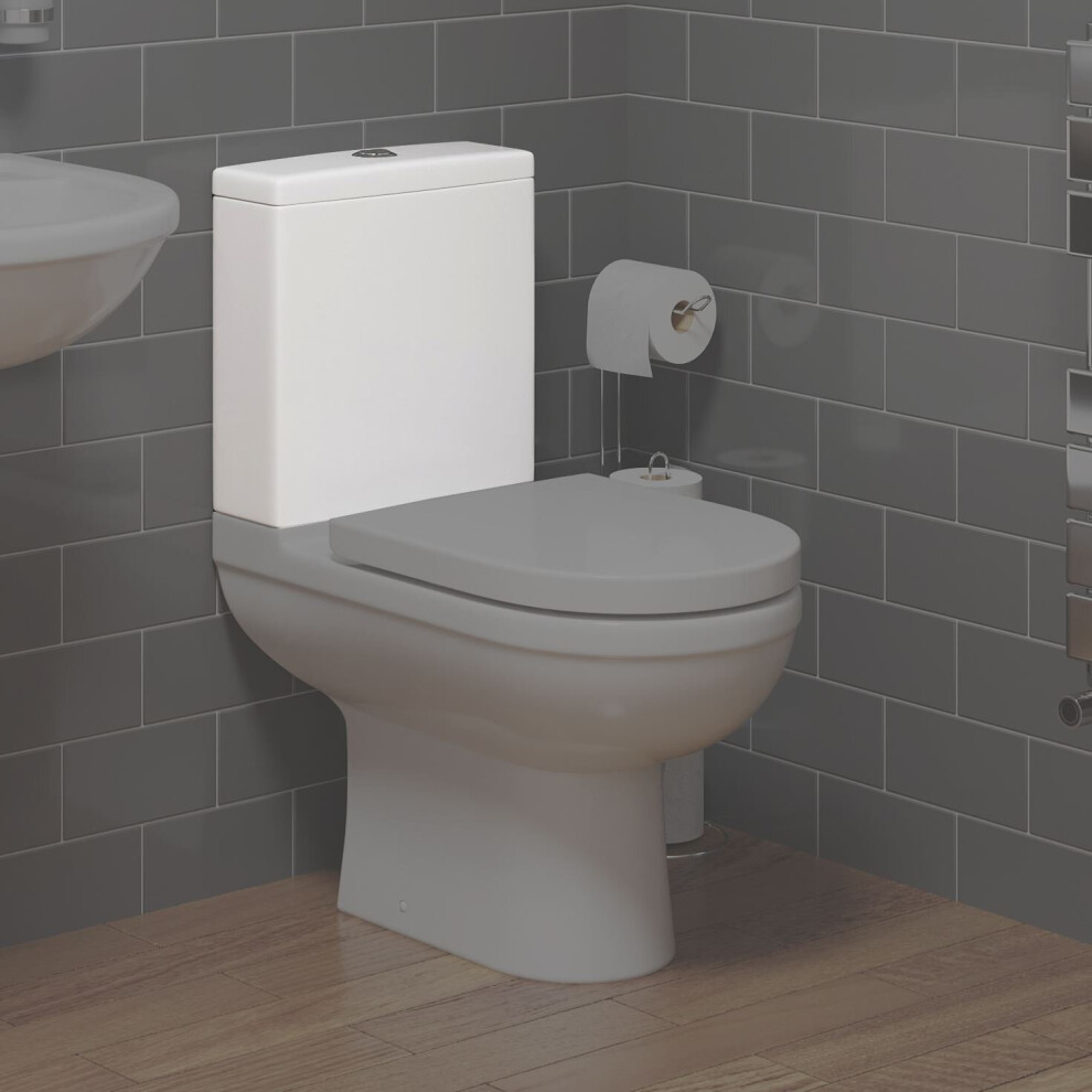 Cistern Only Dual Flush Chrome Push Button 5056093660053