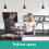 Hansgrohe Hansgrohe Talis Kitchen Mixer Tap Single Lever Modern Black Pull Out Spout 8