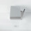 Modern Bathroom Waterfall Mono Basin Sink Mixer Tap Square Chrome Single Lever 4