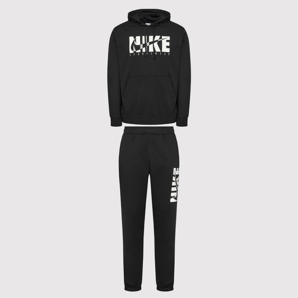 Nike Fleece Tracksuit Nike Tracksuit Set In Black Nike Tech Fleece