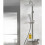 Triton Triton Thermostatic Mixer Bar Shower Twin Head Adjustable Riser Rail Chrome 2