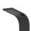HEAD Thermostatic Bathroom Shower Tower Panel Column Body Jets Twin Head Matt Black 7