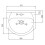 450mm Bathroom Basin Sink Vanity Unit Floor Standing Single Tap Hole Matte White 6