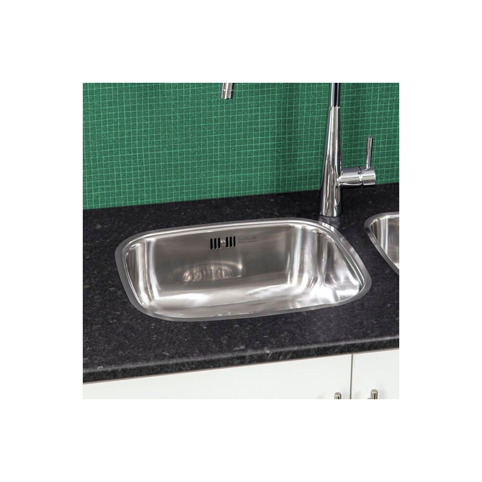 Reginox Comfort Single Bowl Kitchen Sink Stainless Steel Basket Strainer Waste 8712465003060