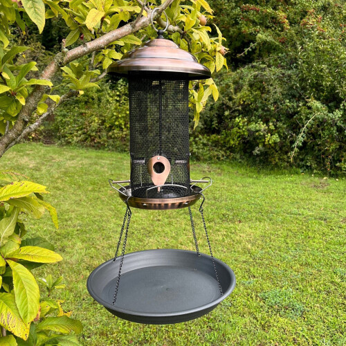Selections Large Bird Feeder Seed Catcher Tray (Set of 2) 2
