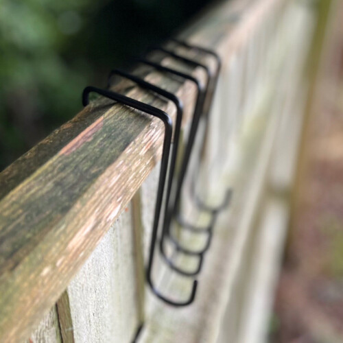 Selections 15cm Bracket Garden Fence Panel Hooks (Set of 6) 2