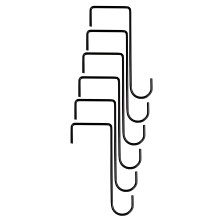 20cm Bracket Garden Fence Panel Hooks (Set of 6)