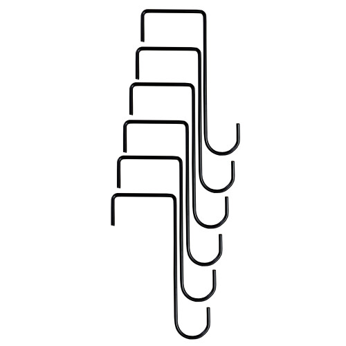 Selections 20cm Bracket Garden Fence Panel Hooks (Set of 6)