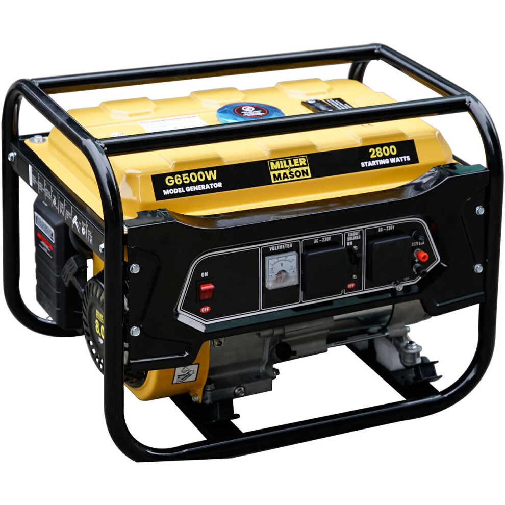 Petrol Generator 3.4kVa 2800W 4 Stroke Portable G6500W