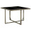 VidaXL vidaXL Gartentisch Grau 109x107x74 cm Poly Rattan und Glas 1
